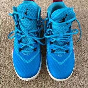 Jordan Kids Blue and red Sneakers